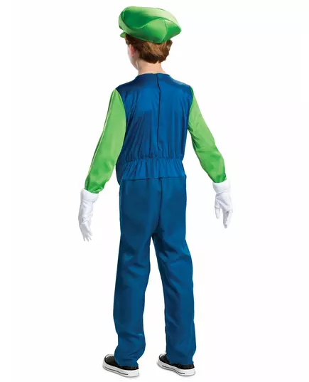 Luigi™ Deluxe verkleedpak voor kinderen, Maat: 5–6 jaar (109–126 cm), image 2