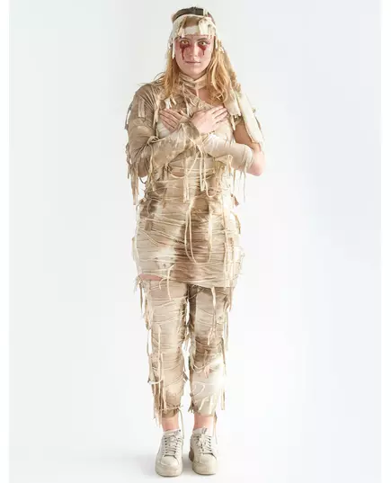 Sexy mummie kostuum voor vrouwen, Maat: Small (38/40), image 2