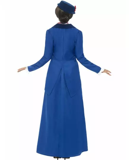 Déguisement nounou victorienne femme, Taille: M, image 2