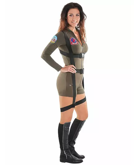 Top Gun vermomming voor volwassenen, Maat: X-Small, image 2