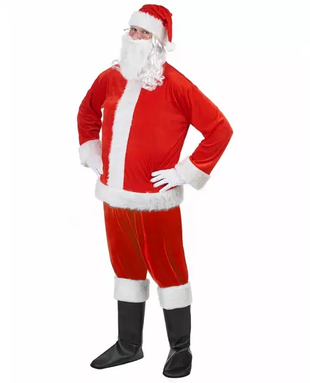 Kerstman set kostuum voor volwassenen, Maat: Large, image 2