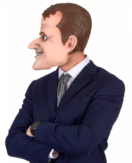 Humoristisch Emmanuel masker voor volwassenen, image 2