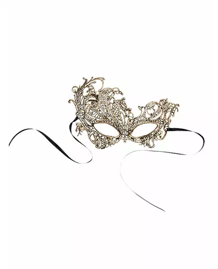 Masque or en tissu macramé adulte, image 2
