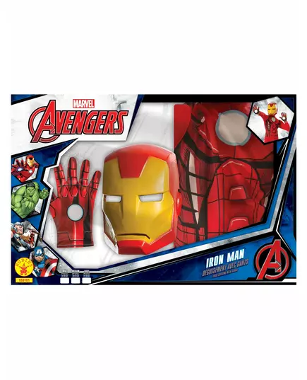 Klassiek Iron Man™ jongenskostuum in cadeauverpakking, Maat: 5–6 jaar(110–116 cm), image 2