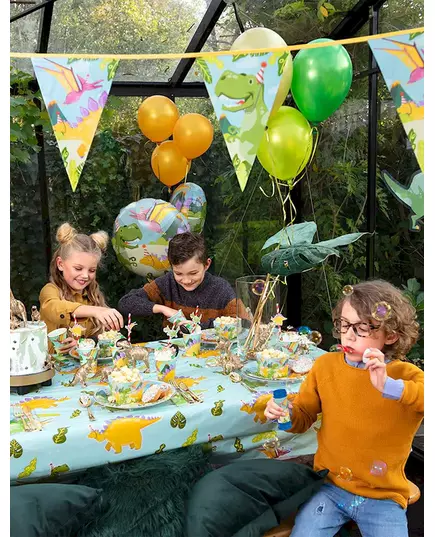 12 Serviettes en papier Dino Party 33 x 33 cm, image 2