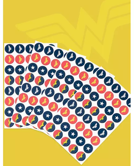 160 Confettis Wonder Woman™ 2cm, image 2