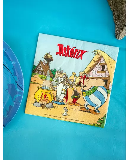 20 Serviettes en papier Astérix™ 33 x 33 cm, image 2