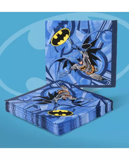 20 Serviettes en papier Batman™ 33 x 33 cm, image 2