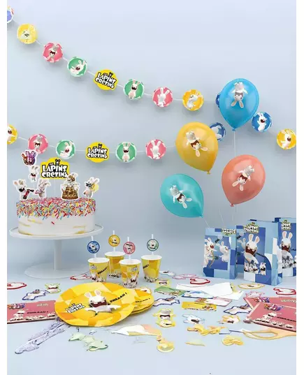 20 Raving Rabbids™ papieren servetten 33 x 33 cm, image 2