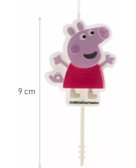 4 Peppa Pig™ verjaardagskaarsen, image 2