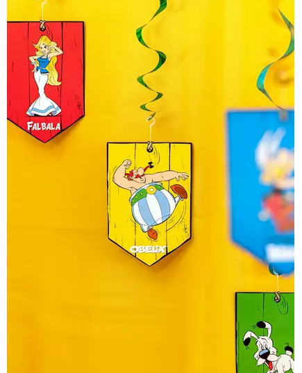 5 Suspensions spirales Astérix™ 60 cm, image 2