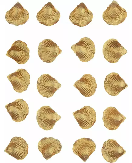 50 goudmetallic bloemblaadjes, image 2