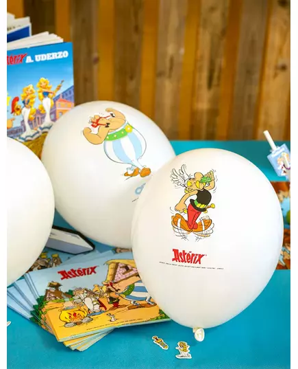 6 Ballons latex Astérix™ 27 cm, image 2
