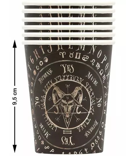 6 Ouija kartonnen bekers, image 2