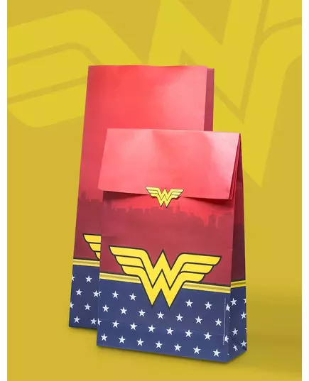 6 cadeauzakjes Wonder Woman, image 2