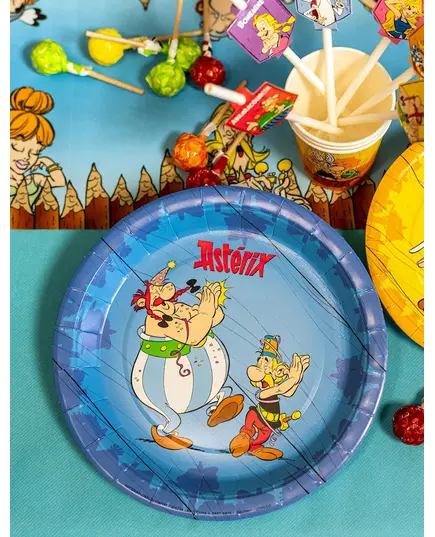 8 Assiettes Astérix™ 23 cm, image 2