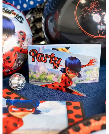 8 Cartons d'invitation Party avec enveloppes Ladybug™, image 2