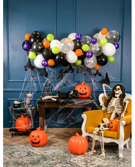 Boog van 70 Halloween ballonnen 4 m, image 2