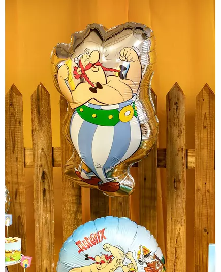 Ballon aluminium Obélix - Astérix™ 81 cm, image 2