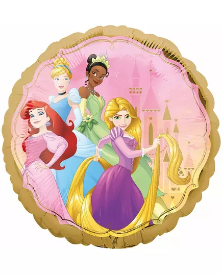 Dubbelzijdige Disney™ Princess folieballon 43 cm, image 2