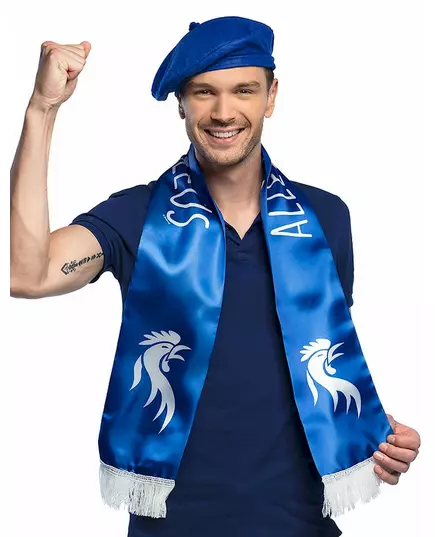 Echarpe supporter Allez les bleus, image 2