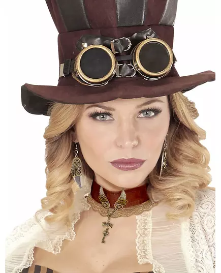 Elegante steampunk halsband voor volwassenen, image 2