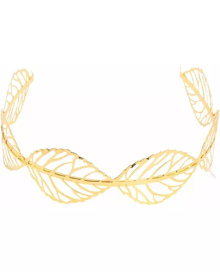 Mooie goudkleurige laurierkrans voor vrouwen, image 2
