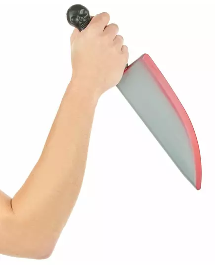 Couteau ensanglanté en plastique Halloween, image 2