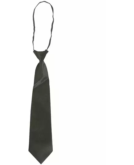 Zwarte stropdas voor kinderen 30 cm, image 2