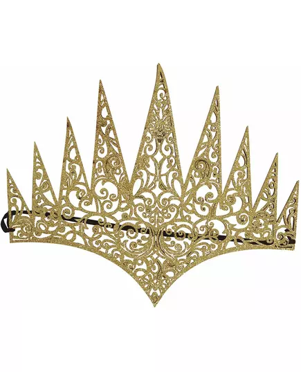 Volwassen gouden boze koningin Tiara, image 2