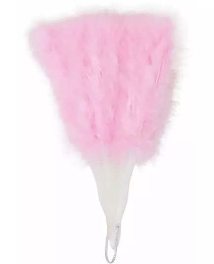 Waaier met roze pluimen, image 2