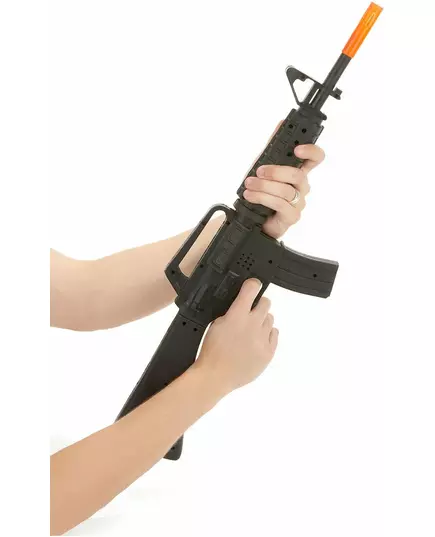 Fusil d'assaut sonore de soldat M16 en plastique, image 2