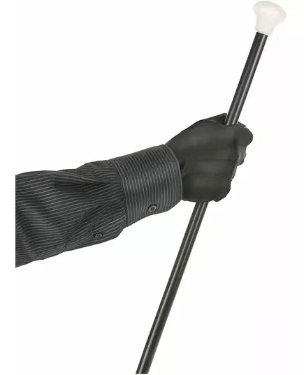Zwarte handschoenen met sluitknoopje voor volwassenen, image 2