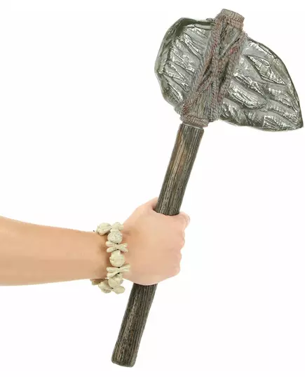Hache préhistorique 56 cm en plastique, image 2