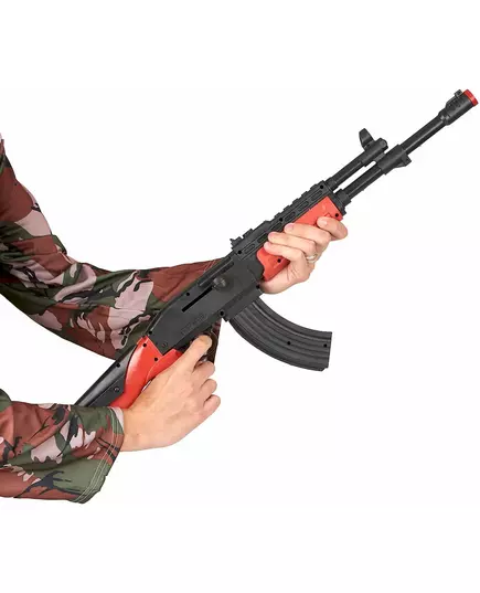 Kalachnikov de soldat en plastique adulte, image 2