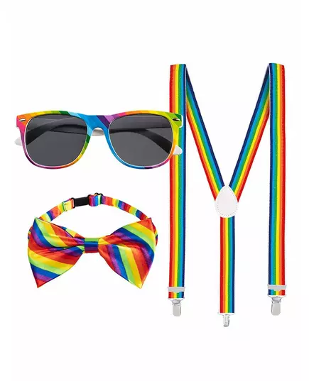 Kit accessoires arc en ciel adulte, image 2