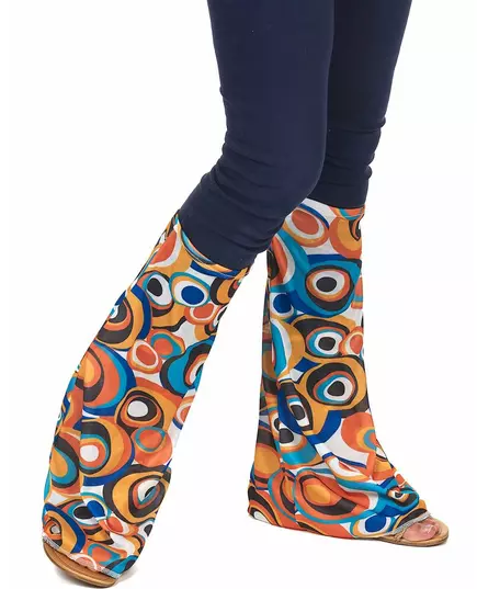 Klassieke retro hippie accessoire set voor volwassenen, image 2