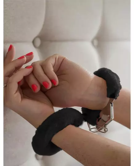 Kit menottes fouet et loup adulte, image 2