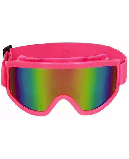 Lunettes de ski rose fluo adultes, image 2