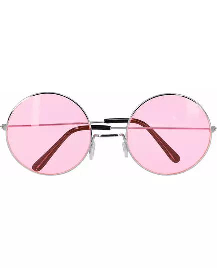 Gigantische hippie bril roze, image 2