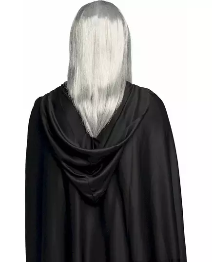 Grijze tovenaarspruik en baard voor volwassenen, image 2