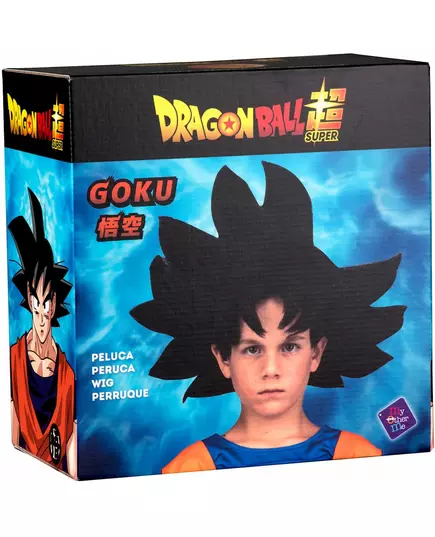 Dragon Ball Goku pruik voor kinderen, image 2