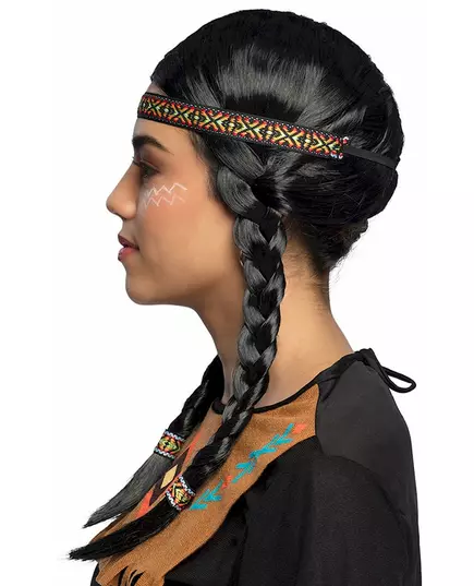 Perruque indienne tressée femme, image 2