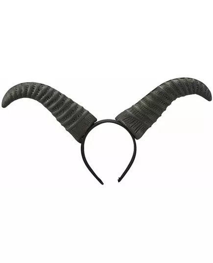 Heksen hoorns haarband voor volwassenen, image 2