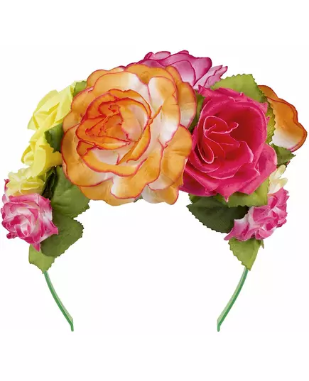 Kleurrijke bloemen haarband voor vrouwen, image 2