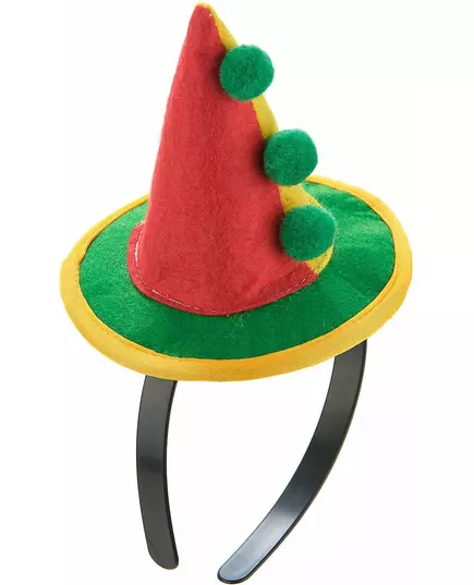 Mini clown hoed voor volwassenen, image 2