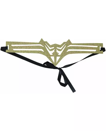 Goudkleurige superheldin haarband voor vrouwen, image 2