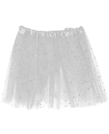 Tutu blanc à paillettes fille, image 2