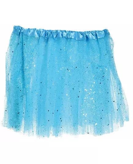 Blauwe tutu met glitters voor meisjes, image 2
