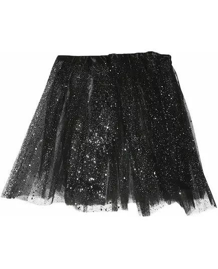 Zwarte tutu met glitters voor meisjes, image 2